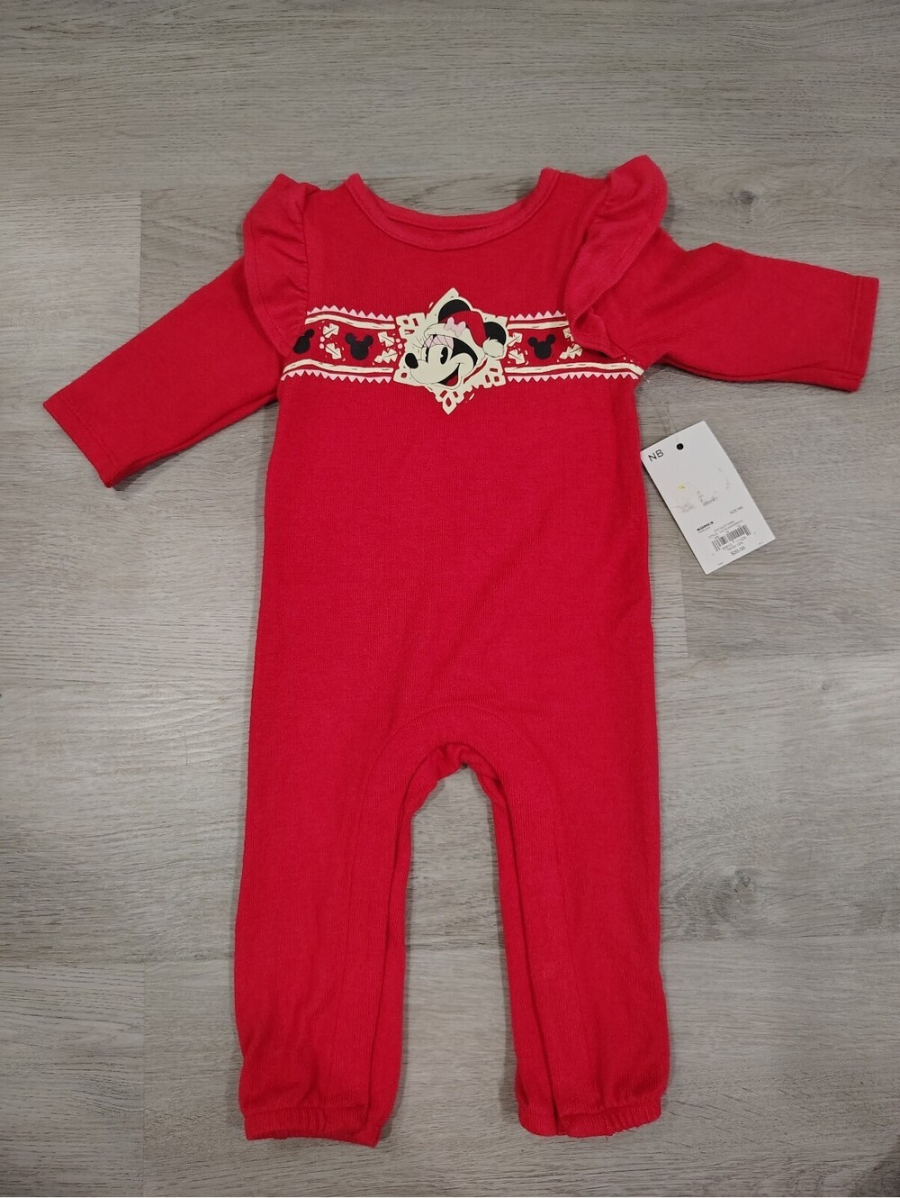 Minnie mouse newborn bodysuit and PJs